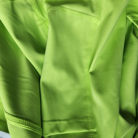 Neon Limegreen Athletic Dress - Picture 6 of 7
